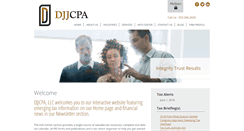 Desktop Screenshot of djjcpa.com