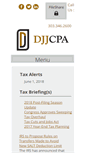 Mobile Screenshot of djjcpa.com